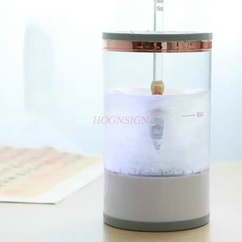 1 個電気多機能無洗浄ブラシホルダー自動クリーニングブラシワッシャー書道ブラシホルダー文具ブラシ