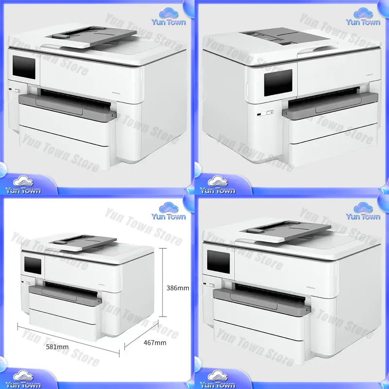 ワイヤレス両面 A3 A4 カラーインクジェットスキャナコピー機プリンタ OJ9730 OJ9720 オフィス多機能デバイススキャン