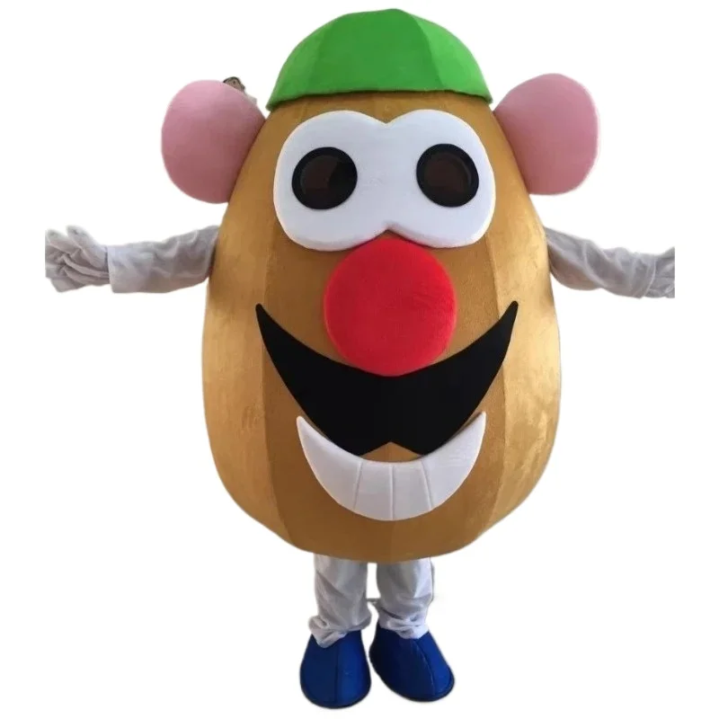 ミスターポテトヘッドコスプレ衣装漫画のキャラクターマスコット広告ファンシードレス誕生日マスコットパーティー動物カーニバルパーティー小道具