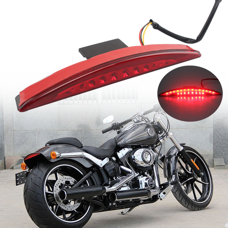 リアフェンダーチップブレーキテールライト LED ハーレーダビッドソンブレイクアウト FXSB 2013-2017