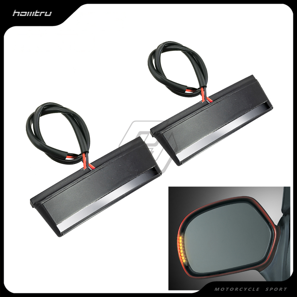 LED オートバイバックミラーターンシグナルケースホンダゴールドウィング GL1800 GL 1800 エアバッグ ABS プレミアムオーディオ 2001-2017