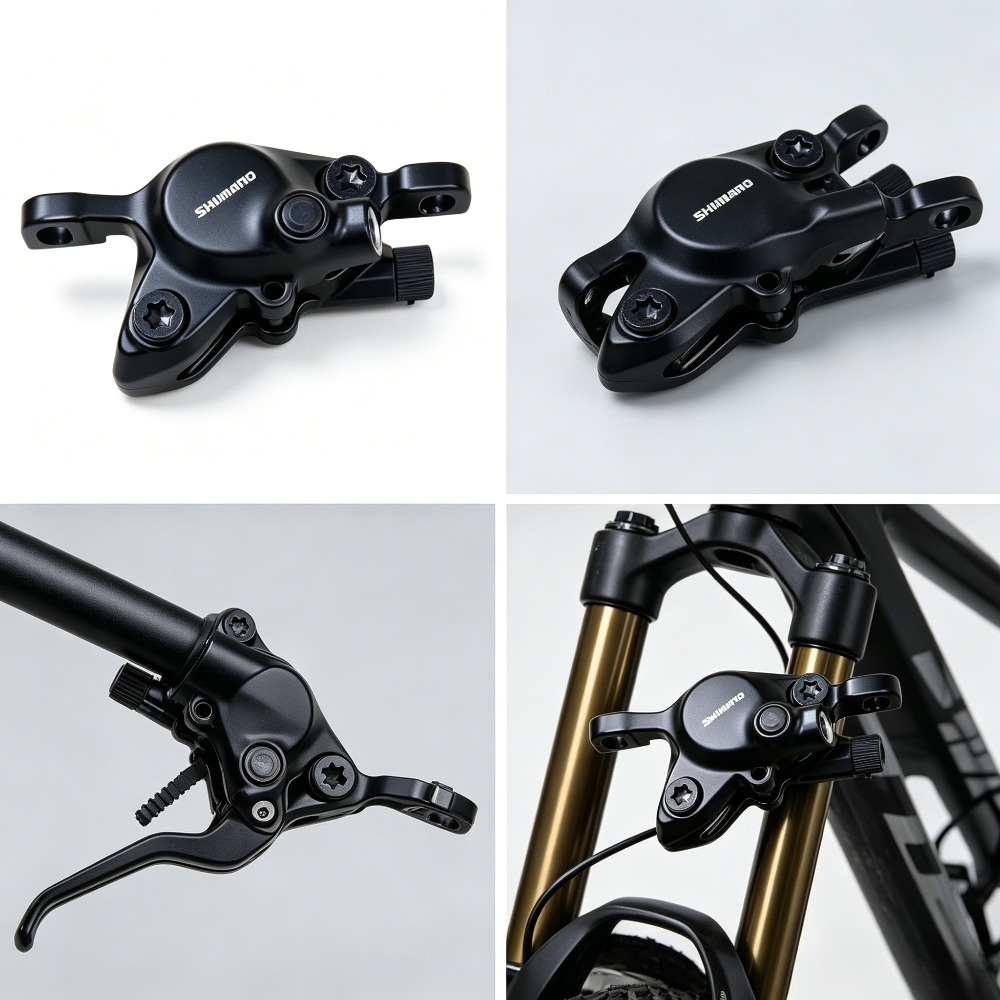 シマノ MT200 油圧ディスクブレーキ マウンテンバイク用 片面ブレーキレバー ハンドブレーキアクセサリー ブレーキパッドは含まれません