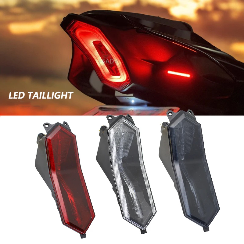 ヤマハ YZF-R1 R1M YZFR6 r1 r1m r6 2019 2020 2021 2022 オートバイ LED テールライトリアブレーキターンシグナル統合テールライト