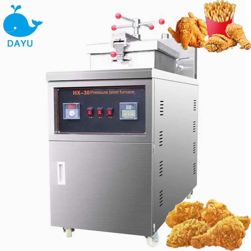 フライヤー圧力商業ステンレス鋼ローストダックチキン横棒フードプロセッサーガス電気加熱ストーブ