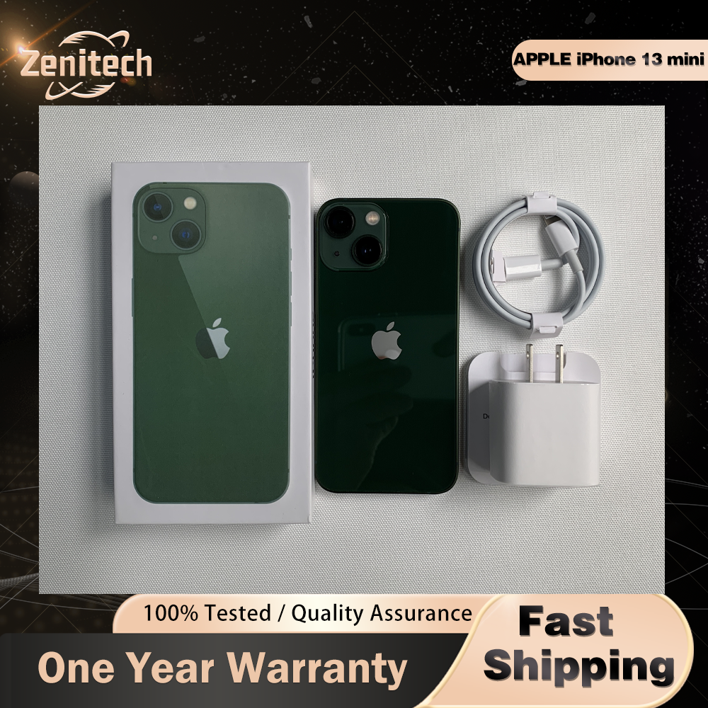 オリジナル Apple iPhone 13 mini 13mini NFC Face ID 4GB RAM 128/256/512GB ROM 5.4 ''OLED A15 バイオニック ヘキサコア iphone 13mini