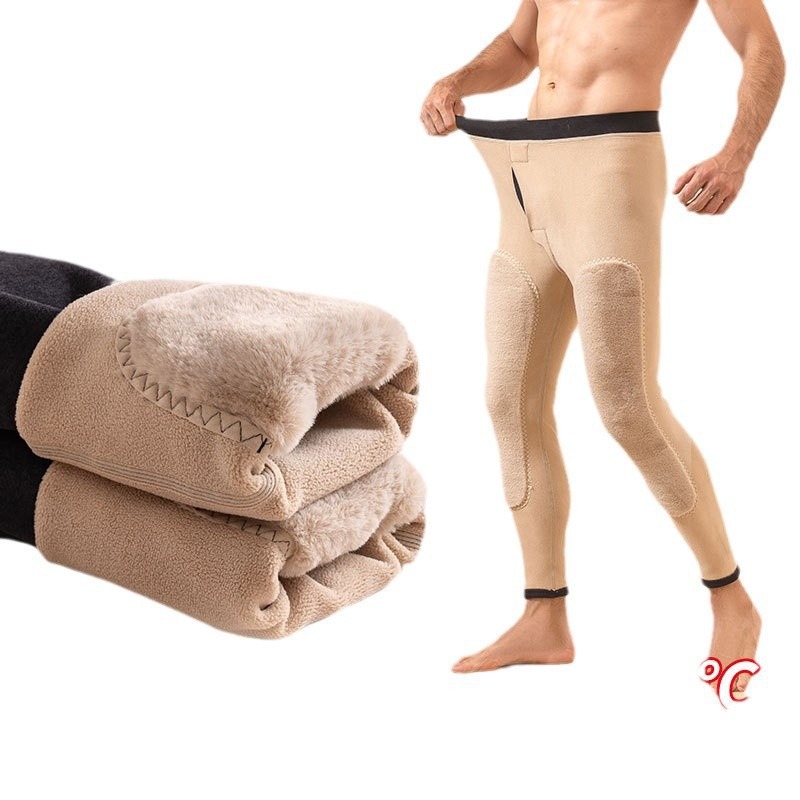 メンズ暖かいパンツ肥厚ぬいぐるみ底ラムフリース暖かい綿ウールパンツ学生秋パンツ豪華なパンツ冬パンツ