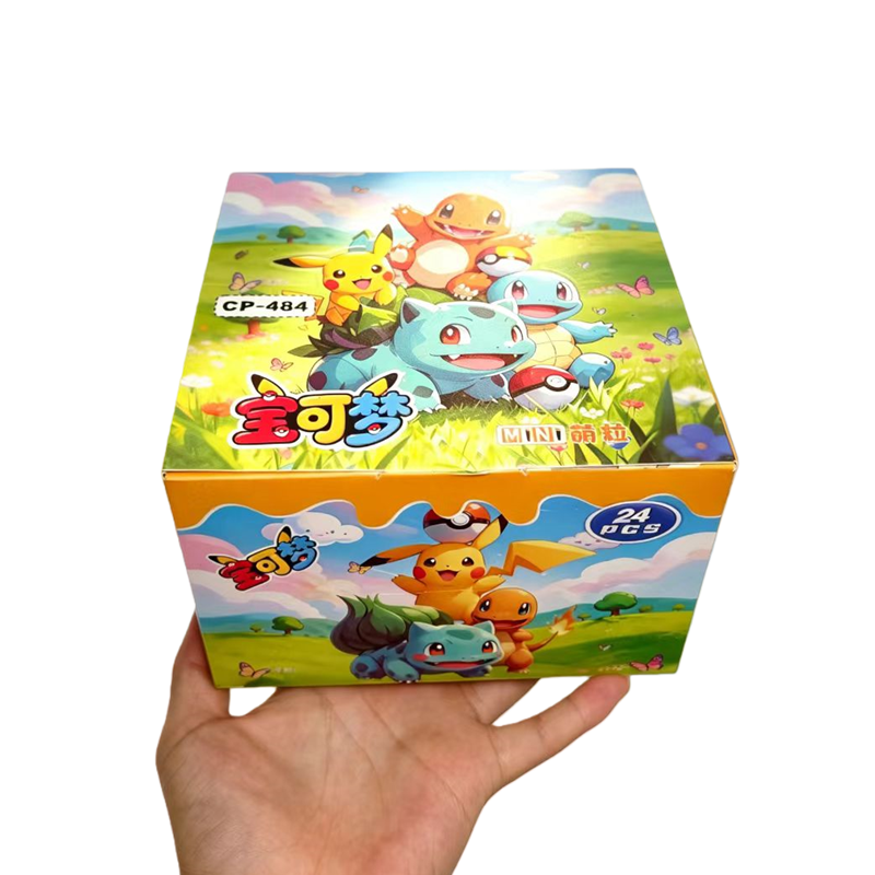 ポケモンブラインドボックス 24 個ミニピカチュウフィギュア玩具子供ホリデーギフトデスクトップ漫画の装飾グッズサプライズ OrnaaToys ギフト