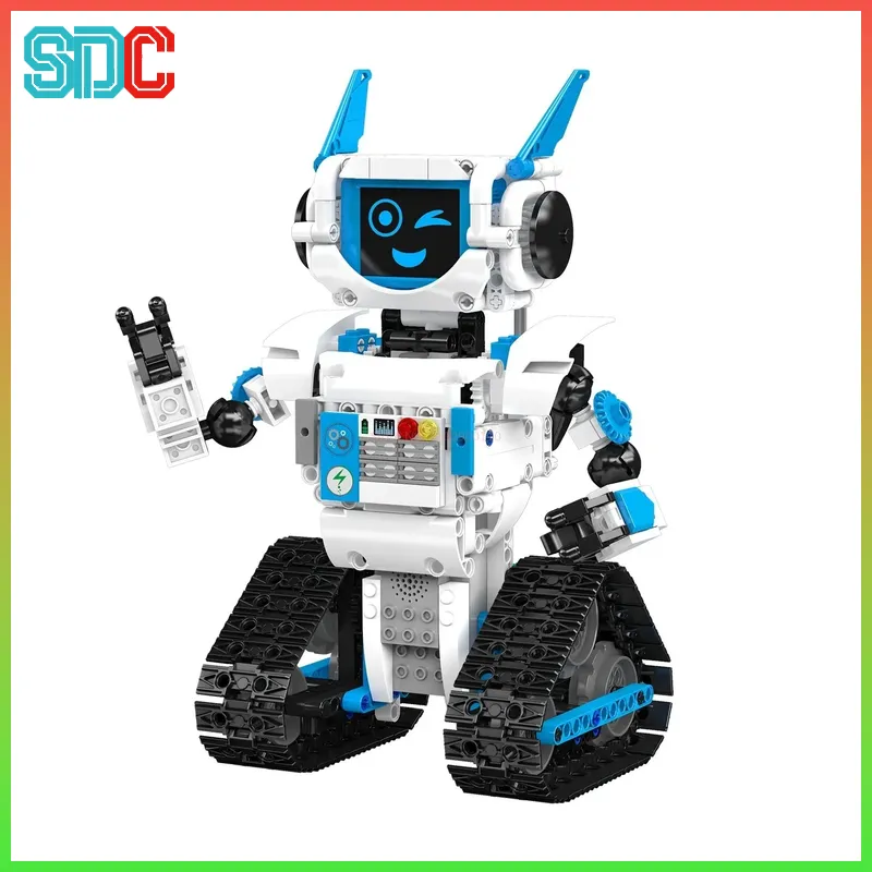 AI ボリス RC ロボットビルディングブロックアセンブリモデル音声インタラクティブ対話インテリジェントプログラマブルおもちゃギフト男の子のための