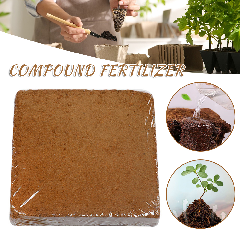 Plant Organic-Fiber Block Breathable Vegetable Planting Substrate For Courtyard