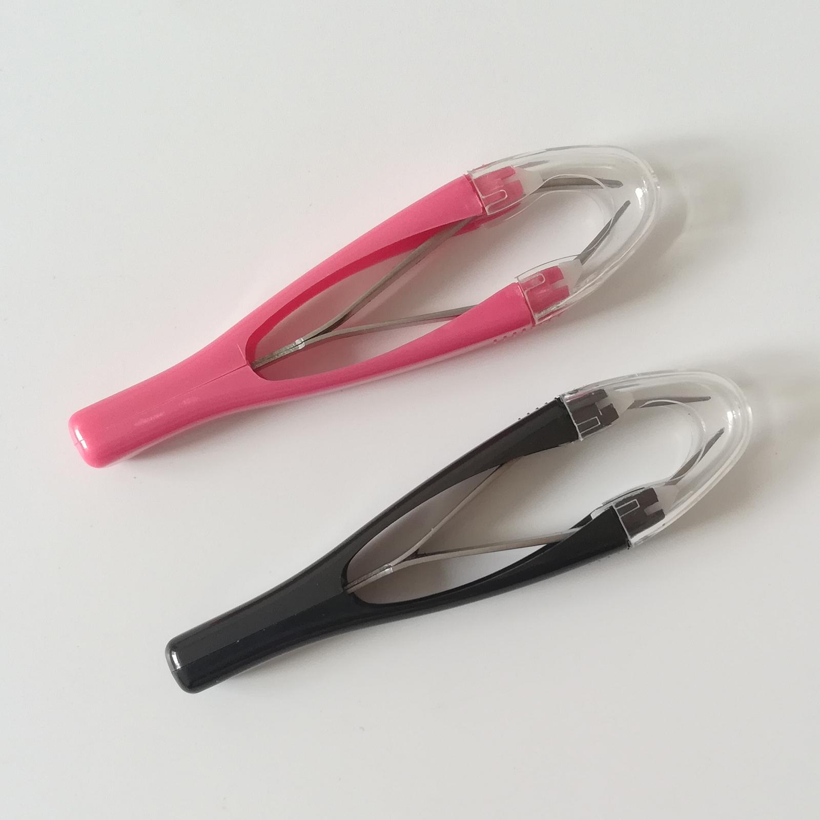 眉毛ピンセットメイク用品格納式グルーミング精密眉毛摘み多機能眉毛除去クリップ家庭用