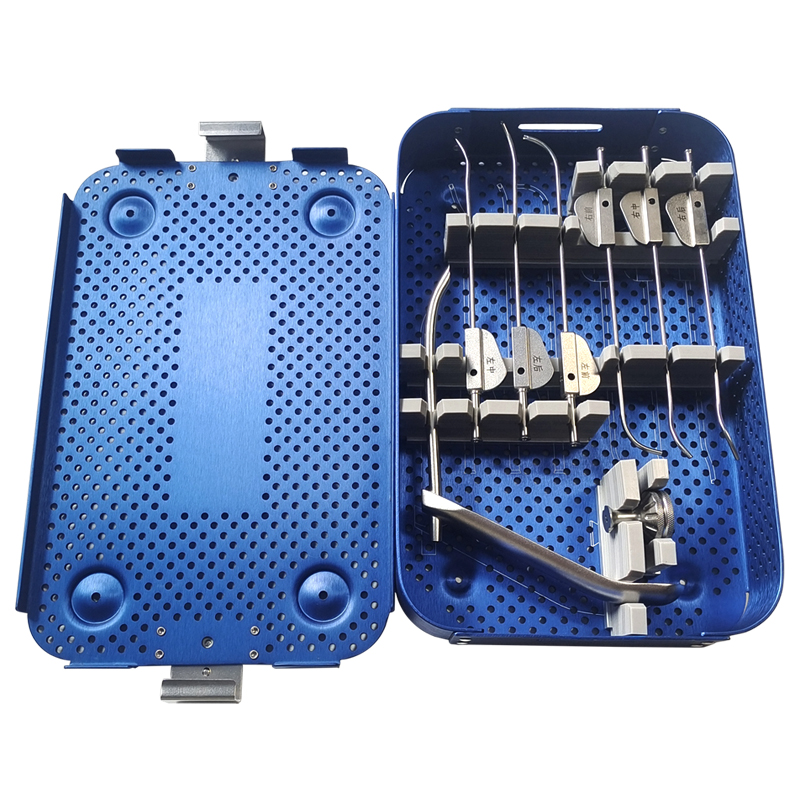 GREATLH 外科整形外科器具半月板縫合器具セット滅菌ボックス医療外科器具