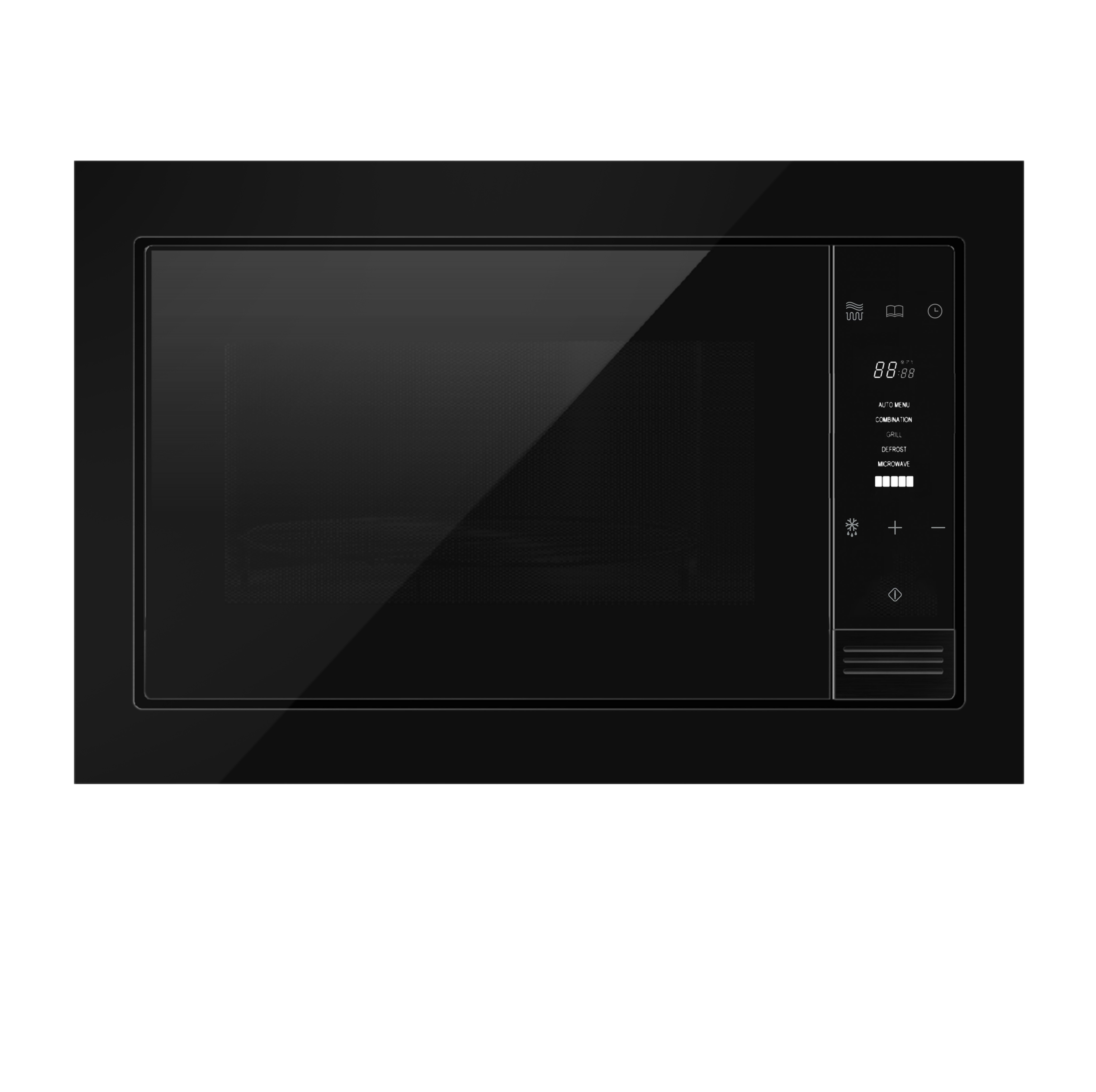 Stainless Steel Grill MWO 20L Built in Microwave Oven
