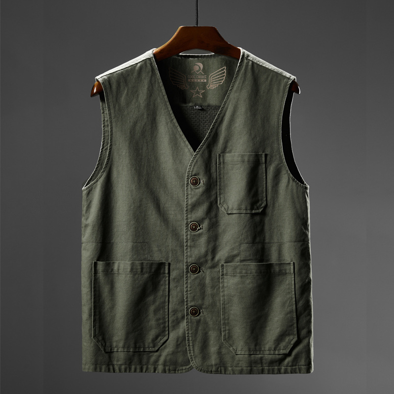 男性軍事チョッキ多くのポケットベストノースリーブジャケットプラスサイズ 6XL 7XL 8XL 大男性旅行コート服