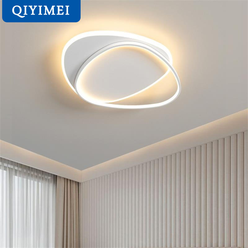 QIYIMEI 現代 LED シャンデリア室内灯寝室研究リビングルーム照明ランプ Luminaria Lustres 家の装飾