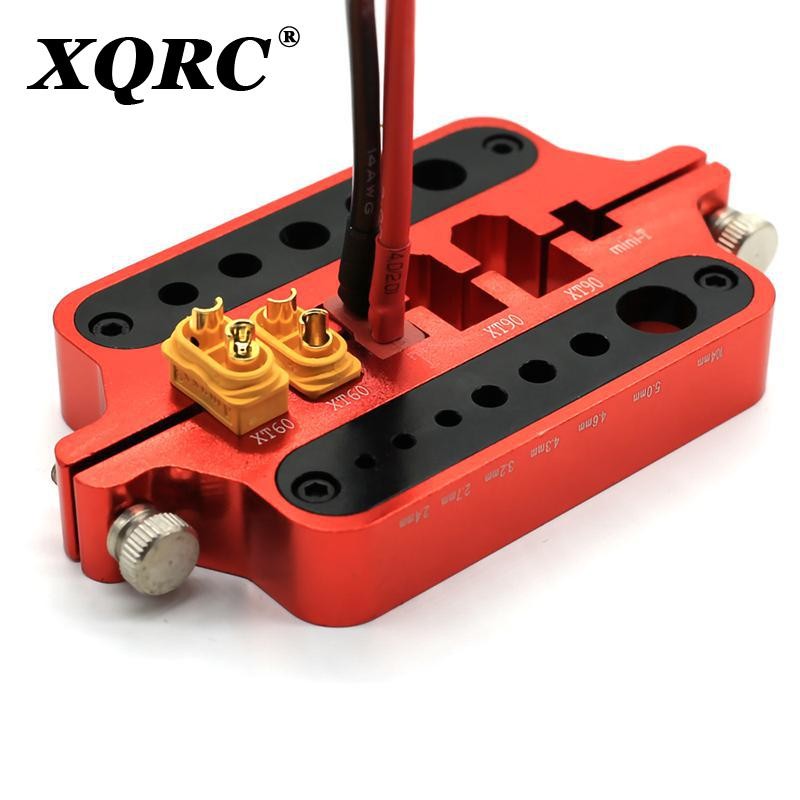 Rc カー部品金属ミニ赤はんだツールホルダーモデルカードローンマリン溶接ツール T プラグコネクタ XT60 XT90