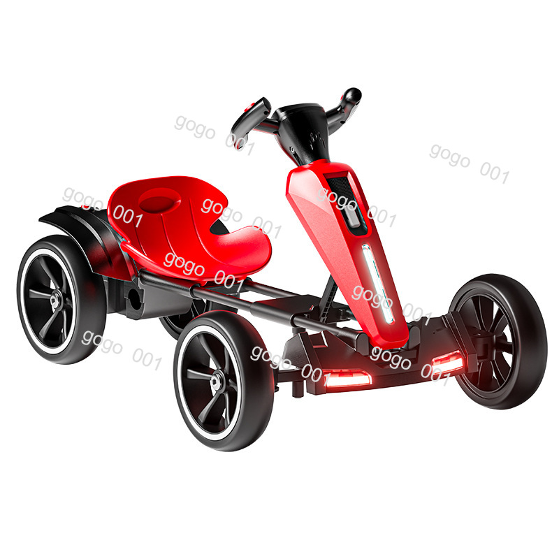キッズ電気ゴーカート 4 輪乗用車折りたたみ式ポータブル子供のための組み立て不要