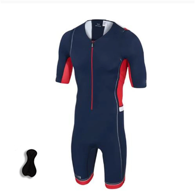 新しいプロフェッショナル卸売メンズトライ服カスタムトライアスロンスーツ半袖ショートパンツ中国製トライアスロンジャンプスーツ