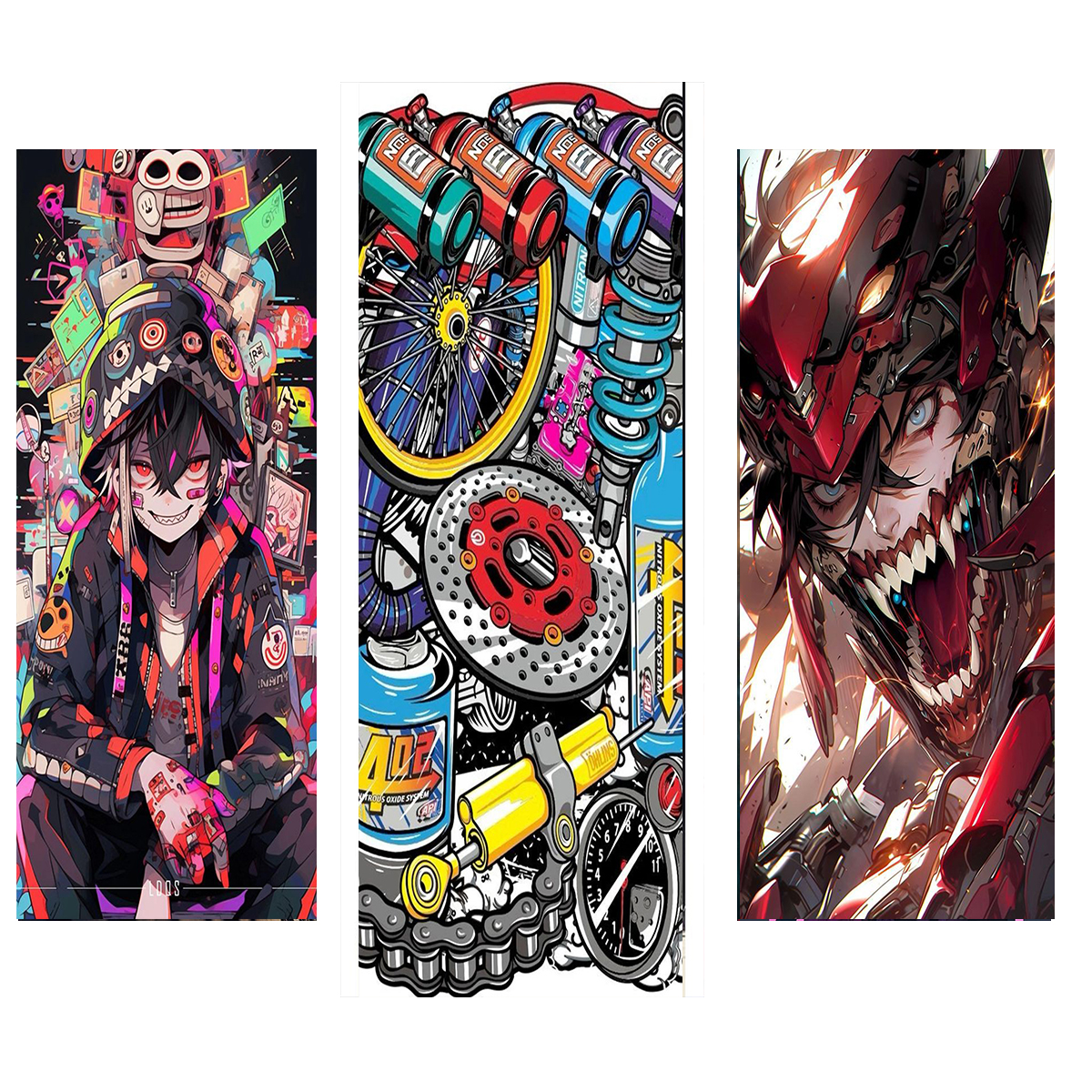 Personalized Electric Scooter Anti-slip Sticker Sandpaper Skateboard Grip Tape Sheet 60*30cm