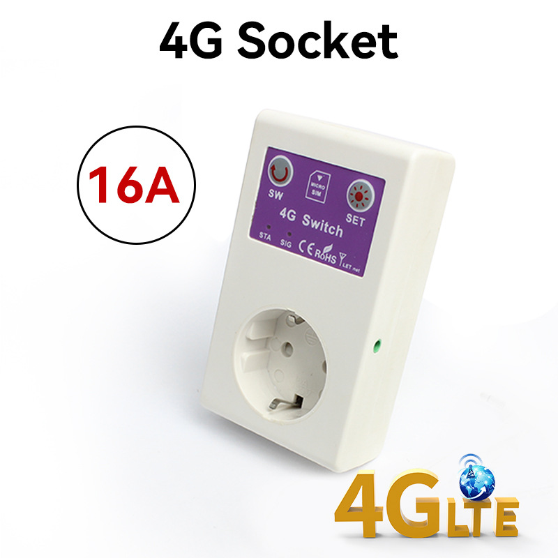 GSM 4G LTE APP リモコン スマート電源プラグ スイッチ SC1-WLTE EU ソケット SC1-WLTE 停電アラーム