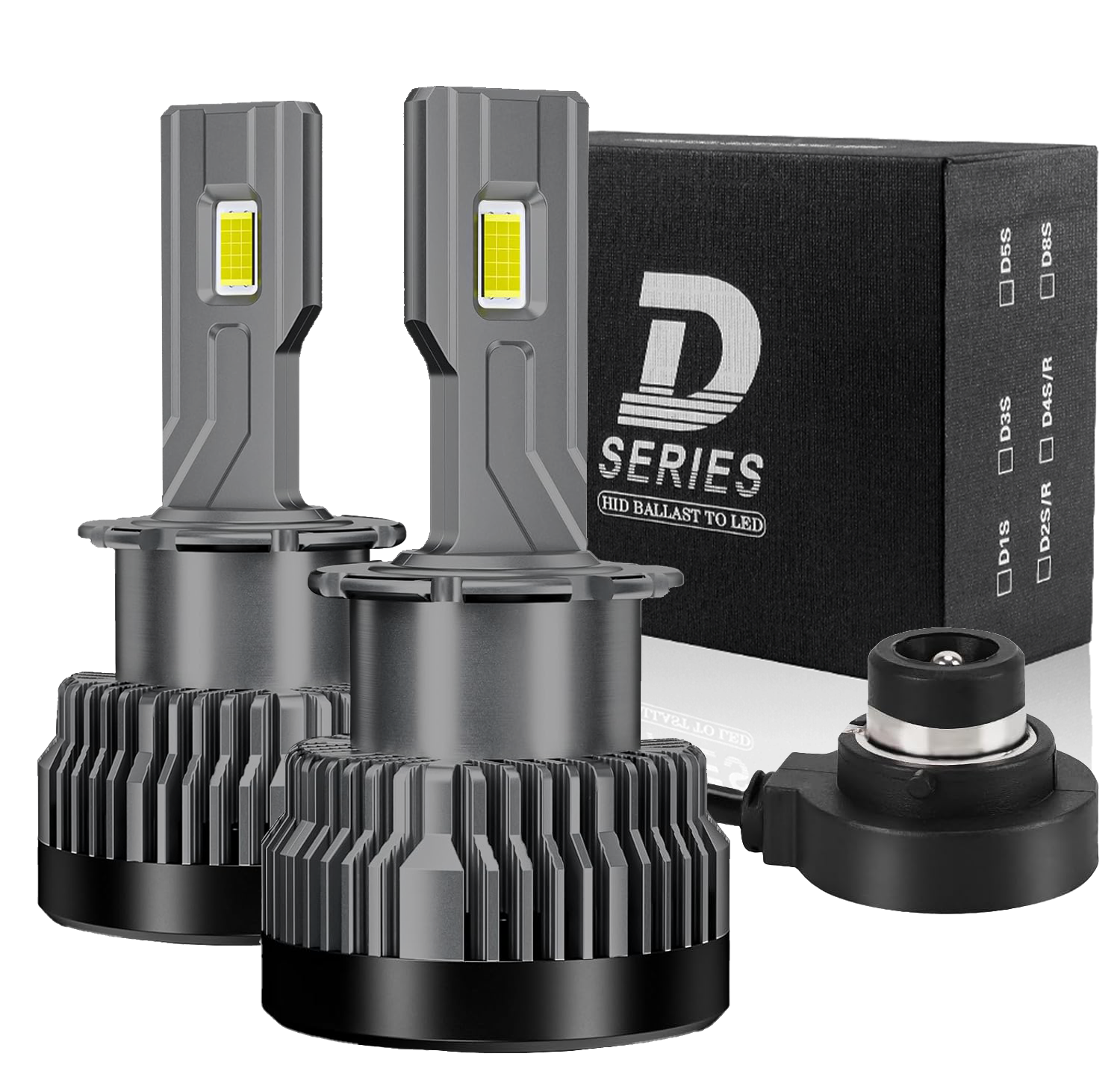 2 個 D2S D4S LED ヘッドライト HID D1S D3S D8S LED ヘッドランプ D2R D4R 電球 30000LM キセノン車のライトターボランプ Canbus 6000K プラグ