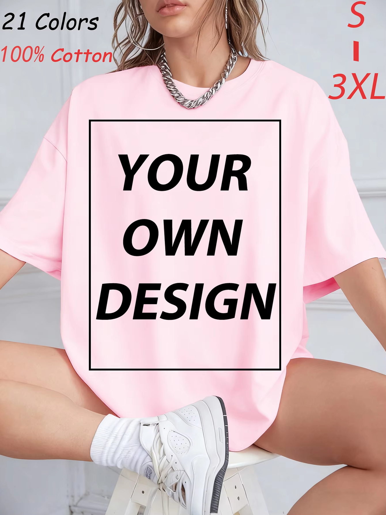 パーソナライズされたカスタムプリント夏 Y2K チーム Tシャツ綿カジュアルルーズ半袖基本ファッション Tシャツワーク通気性ストリート