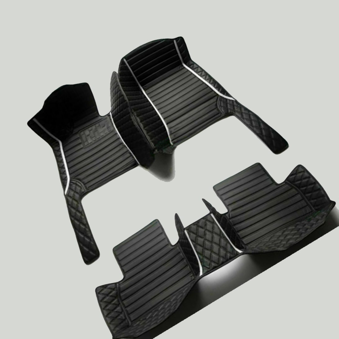 3D PU レザー防水カスタム車のフロアマット双竜 Korando 自動車カーペット Accessorie フロアライナー