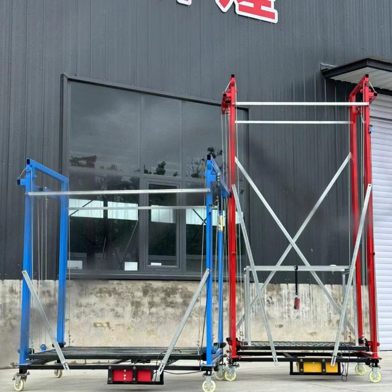 Electric Scaffolding for Construction Decoration Ladder Electric Lifting Scafold Aluminium Climbing Lift Platform Scaffoldings