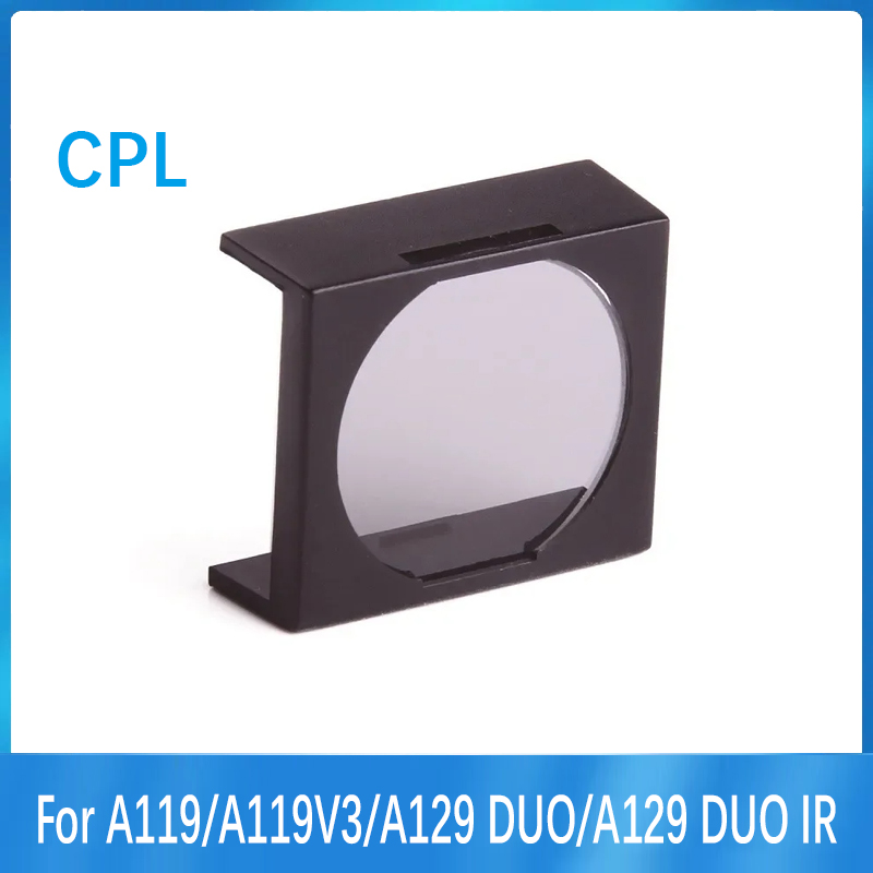CPL フィルターレンズキャップ円偏光 A119/A119V3/A129 DUO/A129 DUO IR/A129 PRO DUO/A129 PLUS DUO フロント用