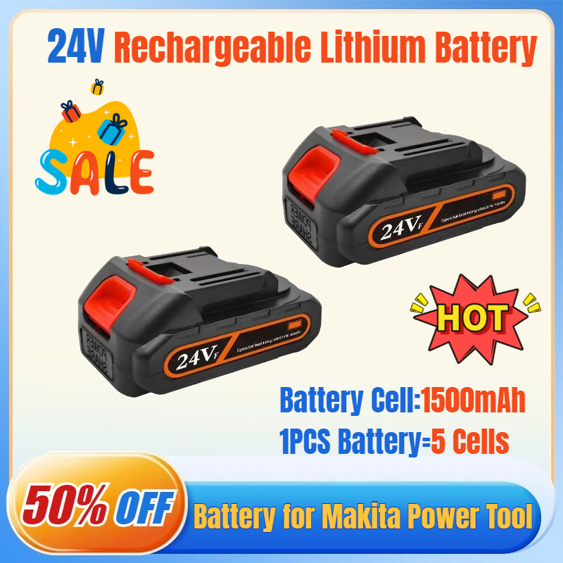 24V 充電式リチウム電池マキタ電動工具交換用電動工具強力なヘアドライヤーハンドヘルド送風機に適合