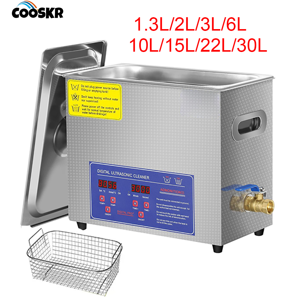1.3L 2L 3L 6L 10L 15L 22L 30L 超音波クリーナー加熱ポータブル Lave 食器洗濯機食器洗い機超音波クリーナー
