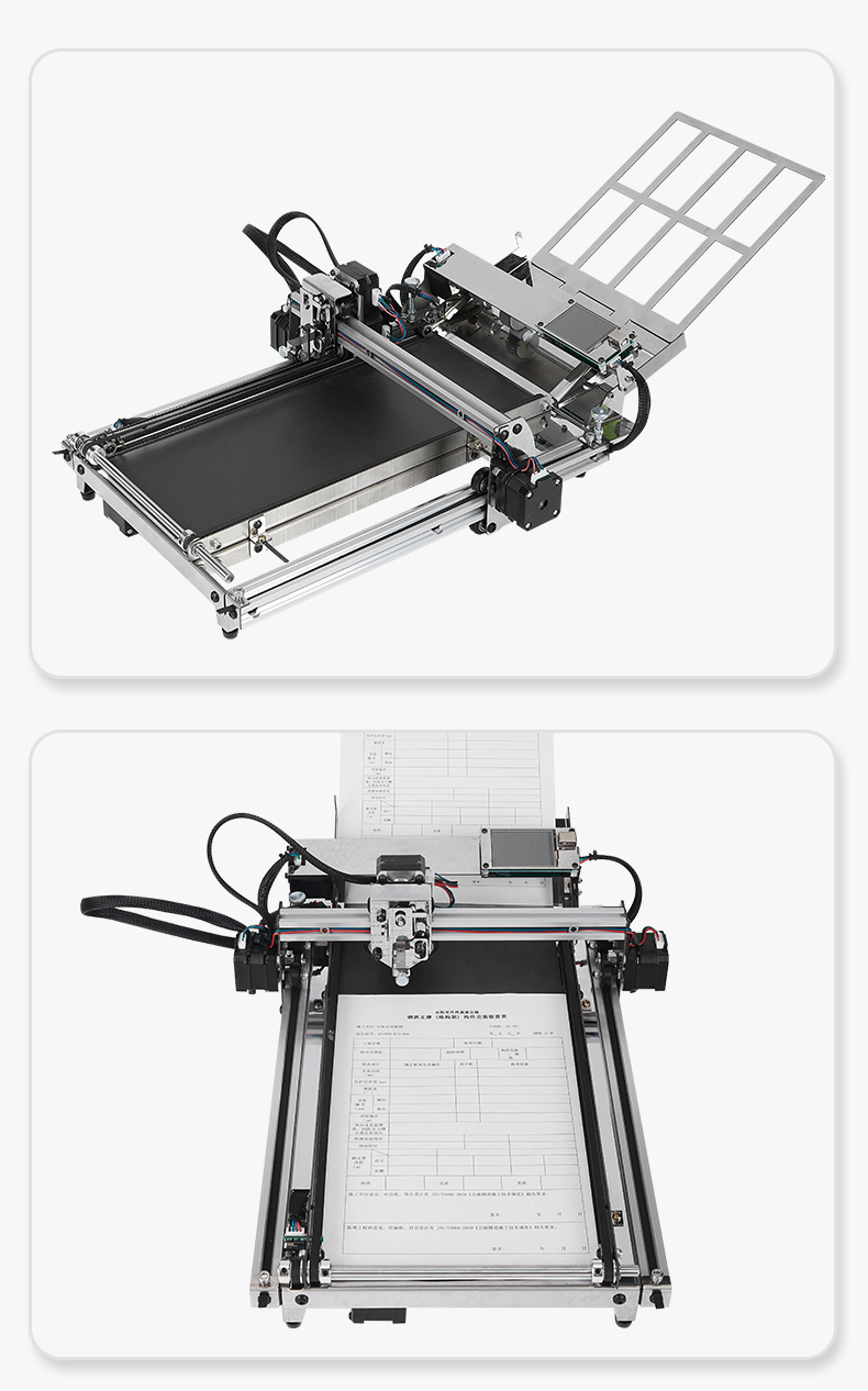 T-A4 CNC ノートブック DIY ロボットプロッターペン描画と書き込み木と石紙 DXF グラフィックフォーマットダイオードタイプ