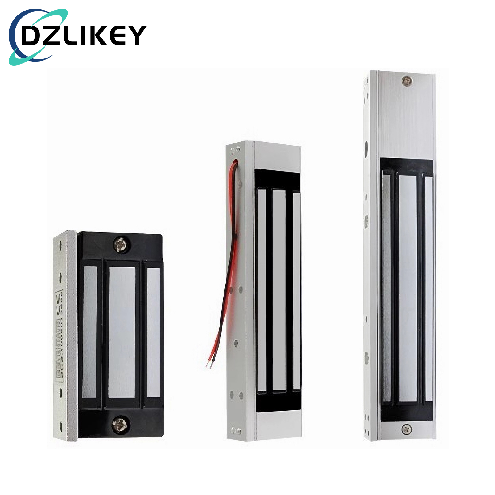 DC12V シングルドア表面実装磁気ロック 60 キロ/180 キロ/280 キロアクセス制御電磁ロック信号フィードバック