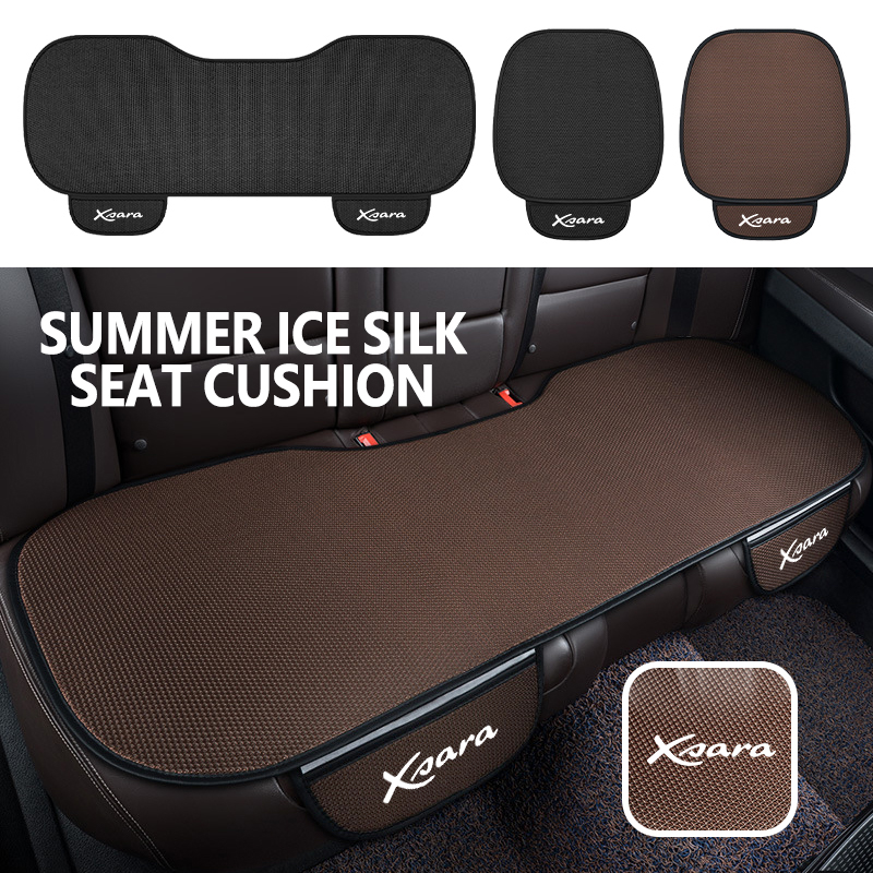 通気性のアイスシルクカーシートカバークッションユニバーサル自動車の付属品シトロエン Xsara ピカソグランド C-Crosser ベルランゴ