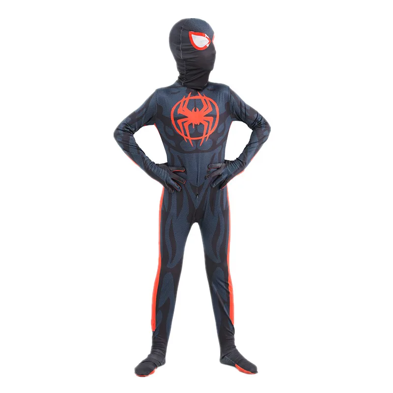 新しいスーパーヒーロー衣装ファンタジージャンプスーツスーツ男の子映画ヒーローコスプレタイツハロウィンマスクドレスアップパーティーパフォーマンス衣装