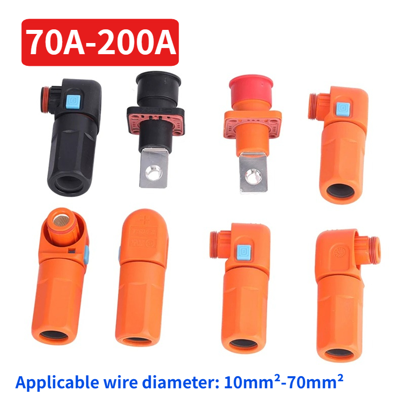 70A-200A 250A 120A エネルギー貯蔵コネクタシングルコア高電流スルー壁端子防水リチウム電池コネクタ