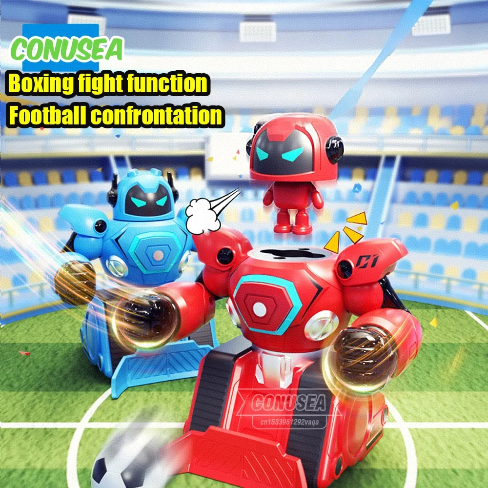 JJRC スマートロボットダブルバトルボクシング格闘ロボット人工知能リモコンサッカーおもちゃ子供ロボットおもちゃ