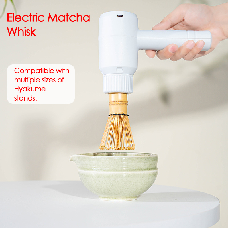 Quickly Whisking Electric Matcha Device One Button Start Whisking Tool for Matcha Blender Beverage Shop DIY Tea-Making Tools