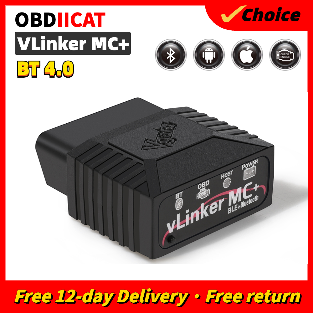 OBDIICAT-VLinker MC/MC ELM327 Bluetooth3.0/4.0 OBD2 ELM 327 Wifi 車診断 IOS Android スキャナ自動ツール