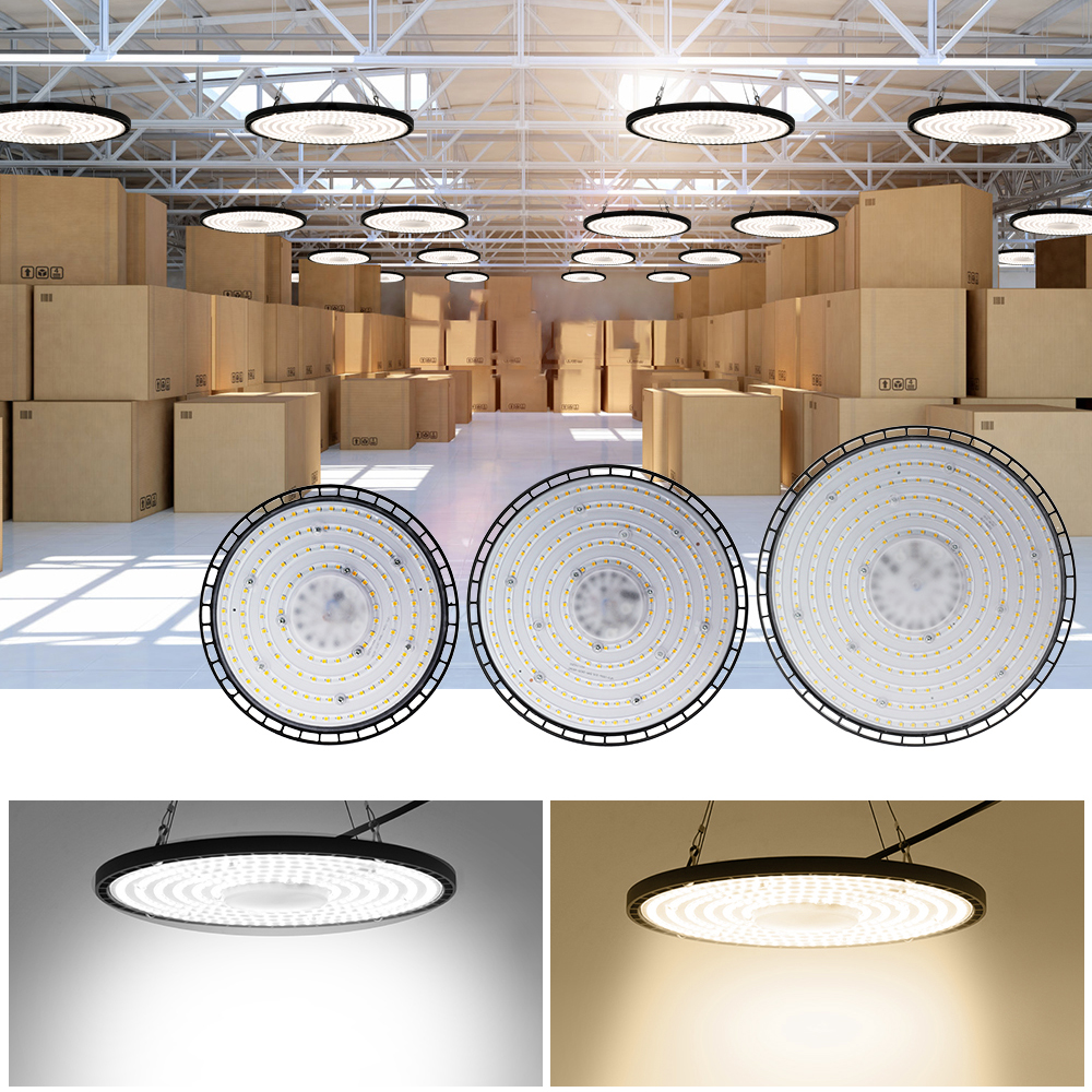 UFO ハイベイライト 70 ワット 100 ワット 150 ワット IP65 防水 LED 工業用照明ガレージジム工場倉庫