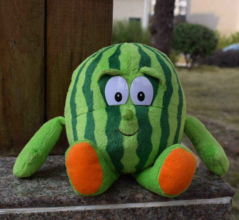 新しい果物野菜バナナ梨ブロッコリースイカ蜂テントウムシレモンキノコパイナップルスターベリー 9 "ソフトぬいぐるみおもちゃ