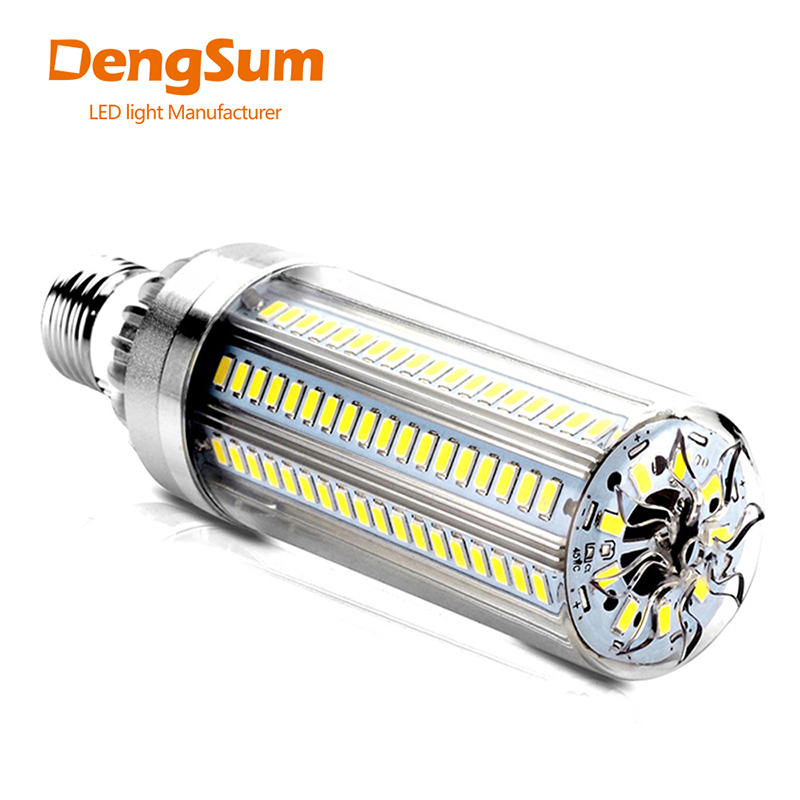 [DENGSUM] E27 トウモロコシ電球 50 ワット 35 ワット 25 ワット LED ランプ 110 V 220 V LED 電球アルミアンプル屋外広場遊び場倉庫照明
