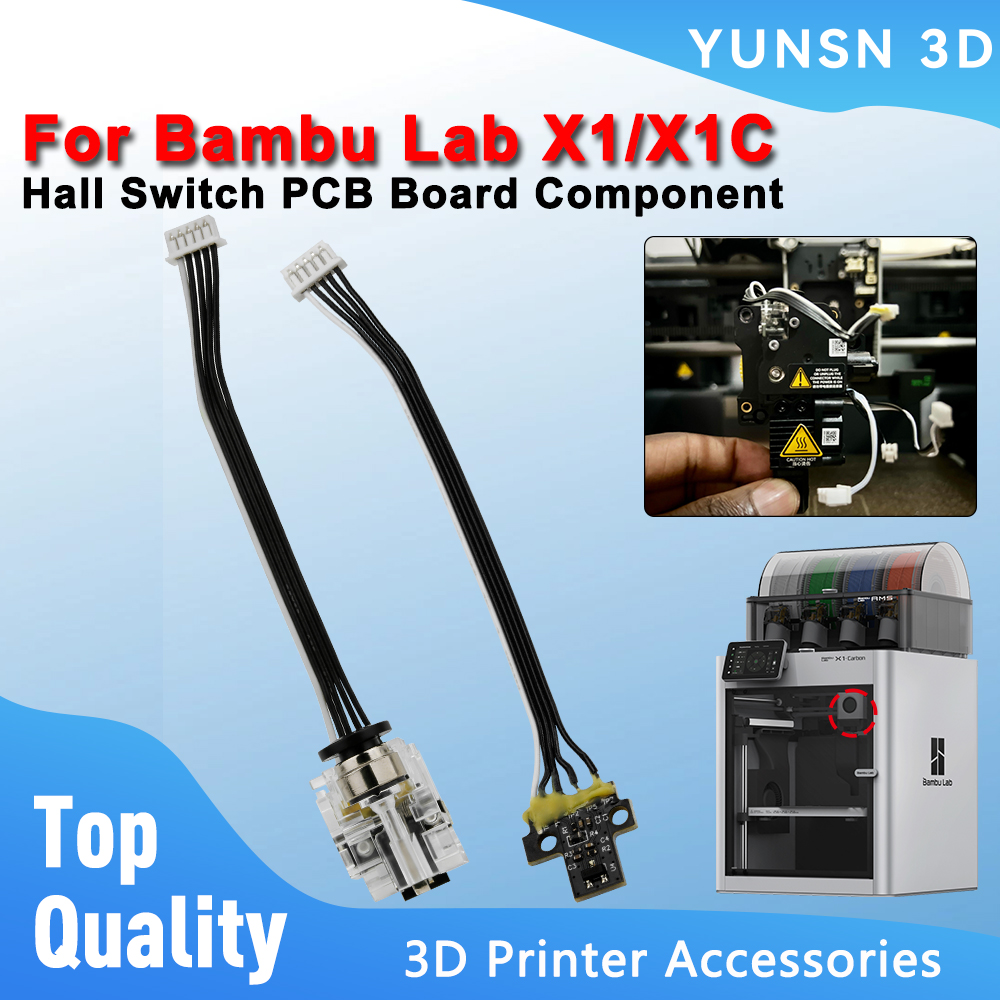 Bambulab X1 X1C ホールスイッチ PCB ボードコンポーネント押出機フィラメントセンサーアセンブリ Bambulab X1 シリーズ 3D プリンタ部品