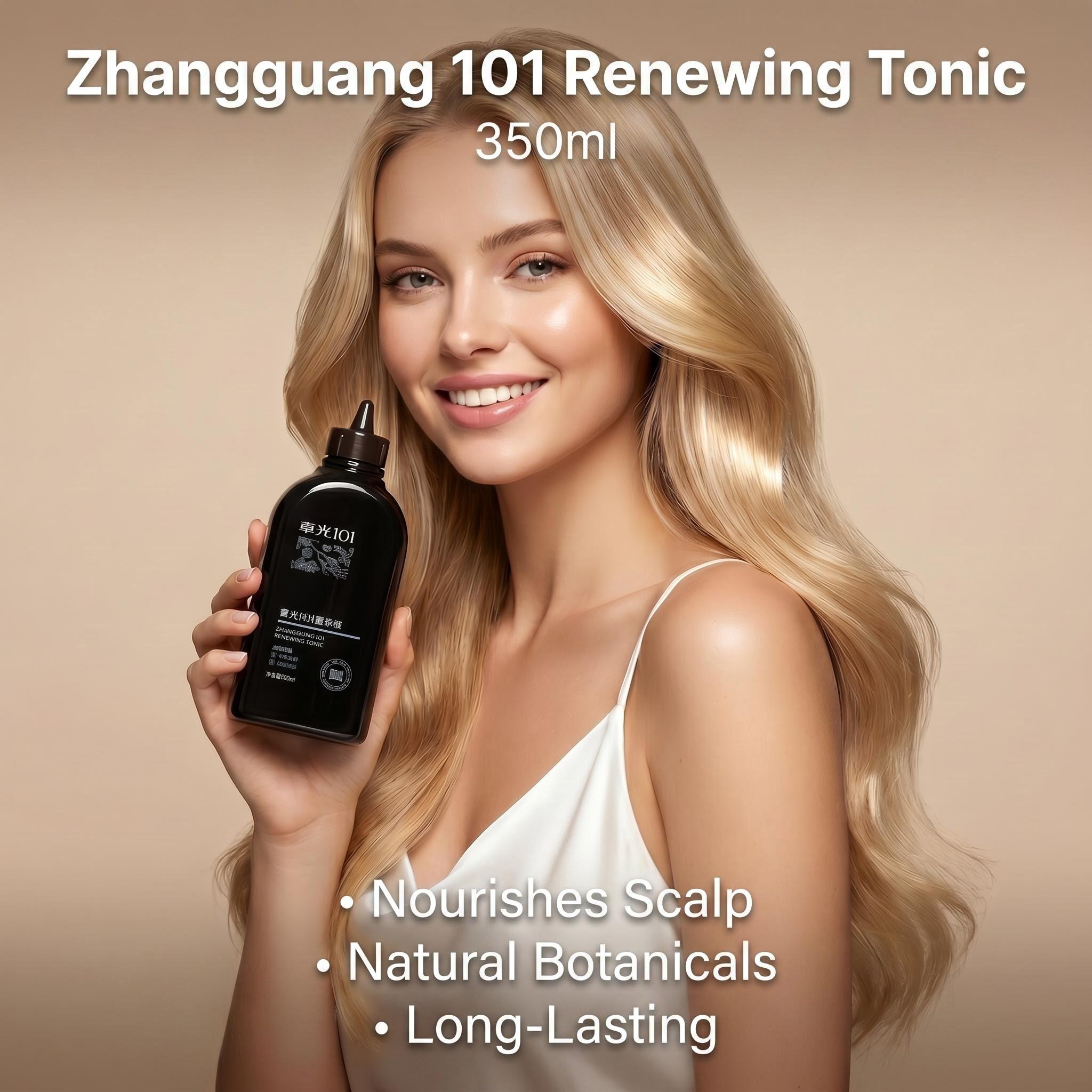 ZHANGGUANG 101 更新トニック fabao 毛包栄養トニック中国医学療法頭皮血清ハーブエッセンス 100% オリジナル