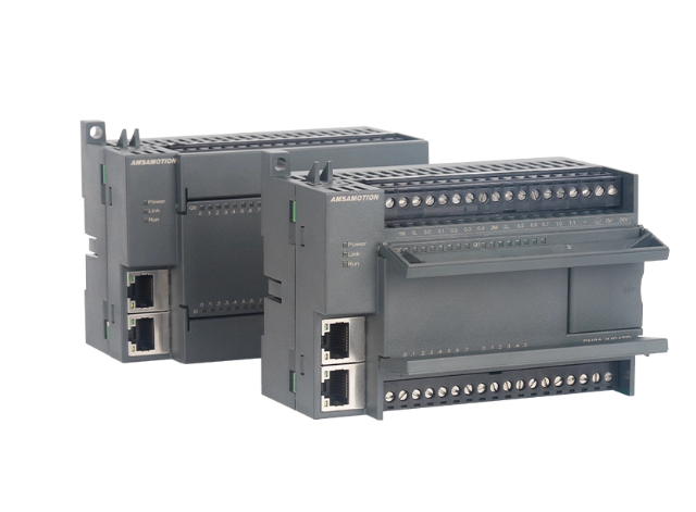 Amsamotion EtherNet/IP リモート分散 IO PLC モジュールデジタル 14I 10O 信号取得 EI2A-IM24R IM24TP デュアルネットワークスイッチ