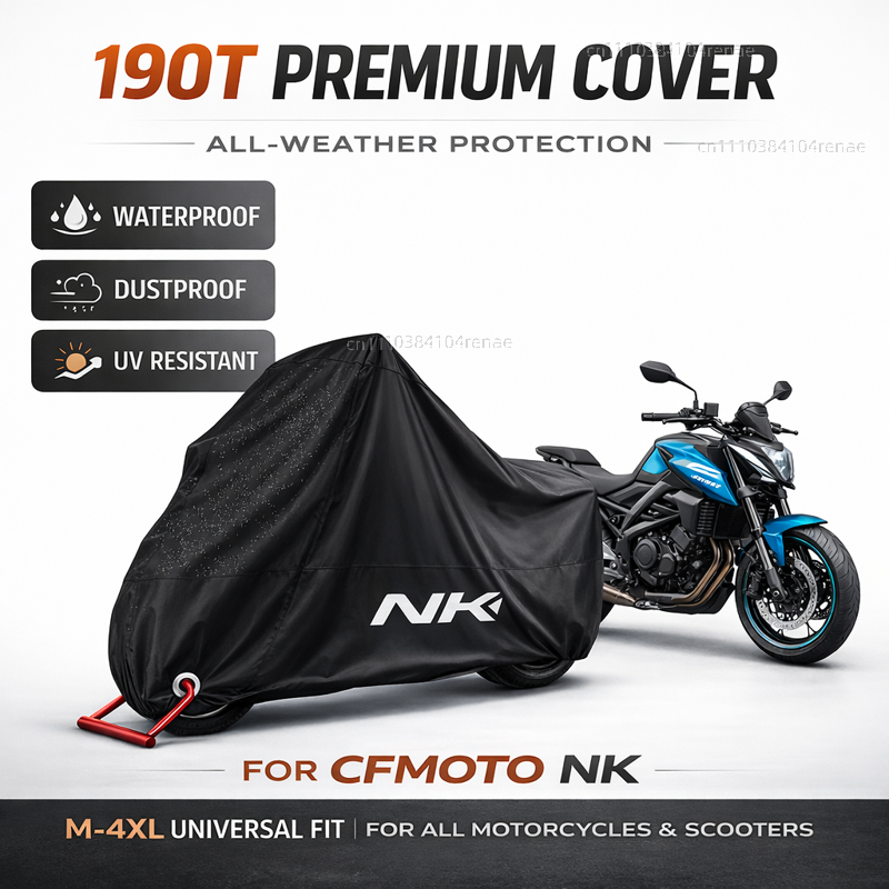 CFMOTO 450NK 675NK 800NK 125NK NK 675 NK 450 NK 800 190T オートバイカバー防水防塵 UV 保護オールシーズン