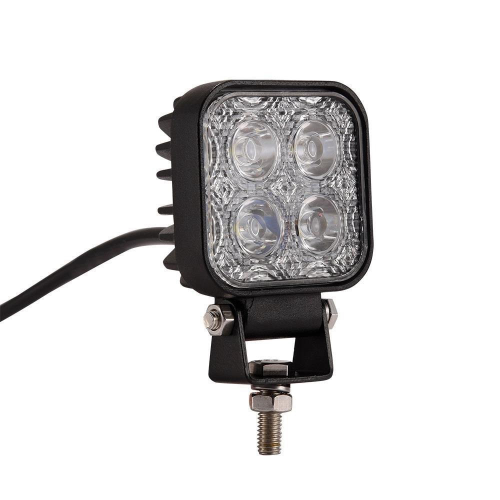 12 ワット 12 ボルト LED ワークライトストリップスポットライト投光器オフロードフォグ 4 LED 3 インチ作業車オフロードライト