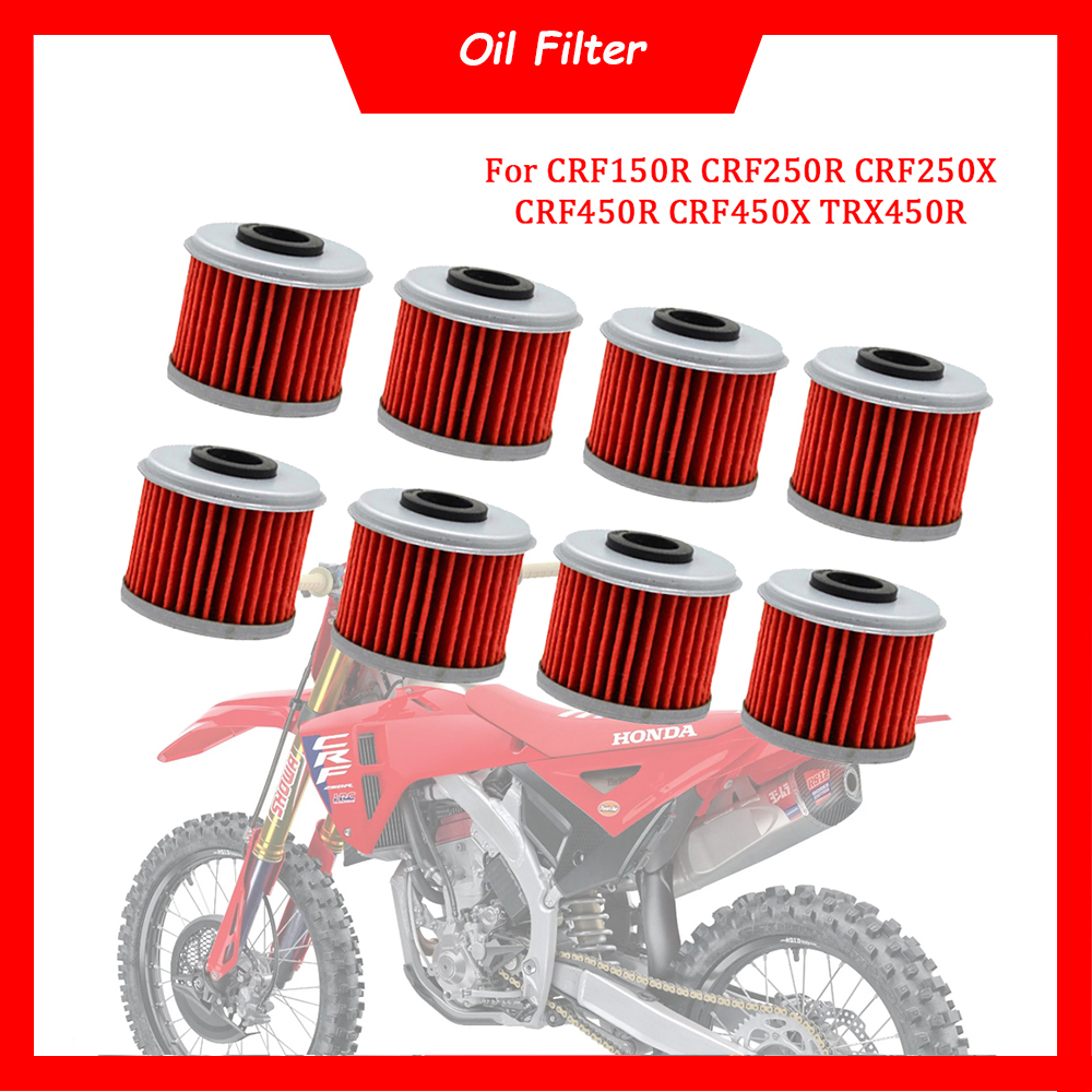 オートバイのエンジンオイルフィルターバイクオイルグリッドフィルターホンダ CRF150R CRF250R CRF250X CRF450R CRF450X TRX450R