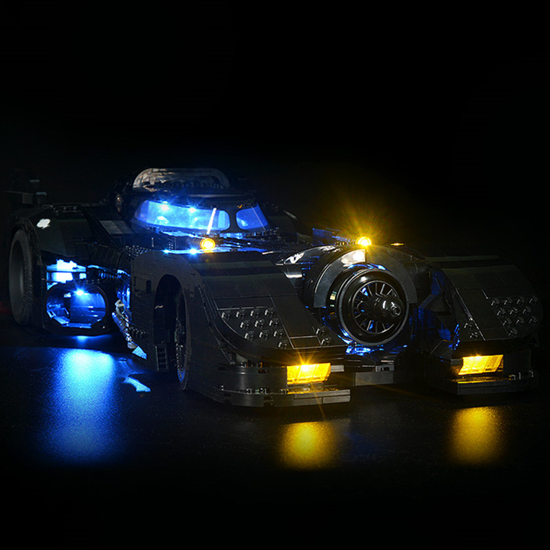 EASYLITE LED ライトセット 76139 1989 バットモービル車 DIY おもちゃブロックレンガのみ照明キットはモデルは含まれません