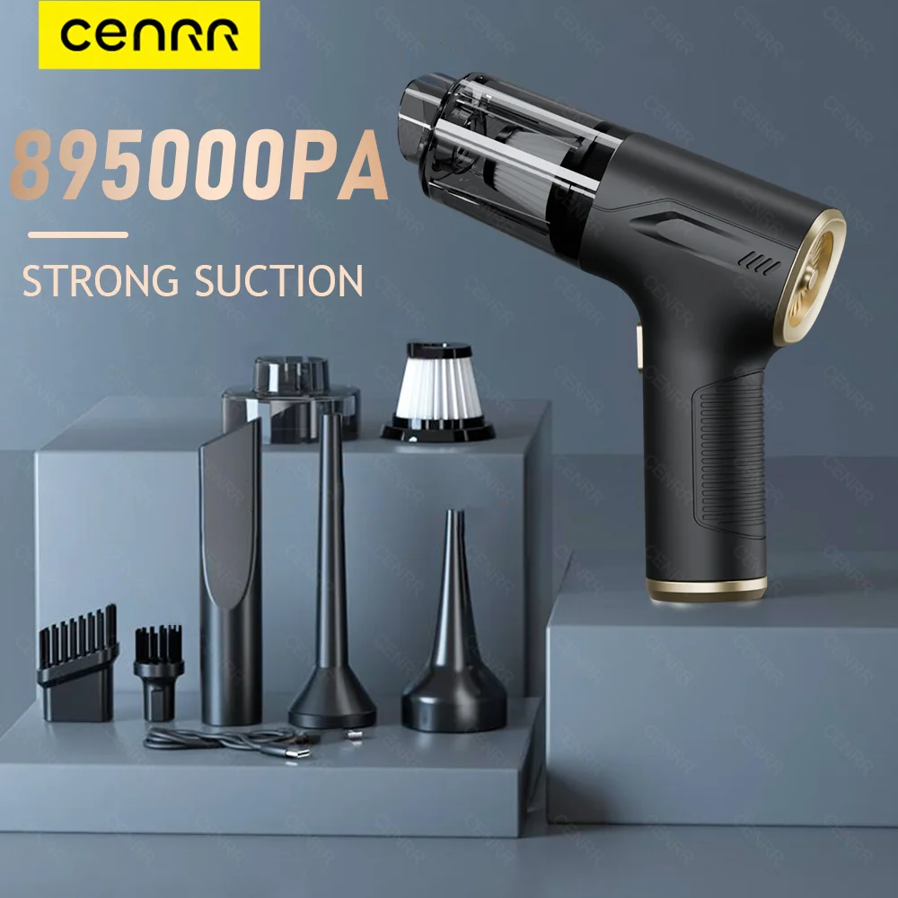 CENRR 895000PA 車用掃除機ミニ強力なワイヤレスハンドヘルド洗浄機家電ポータブル掃除機