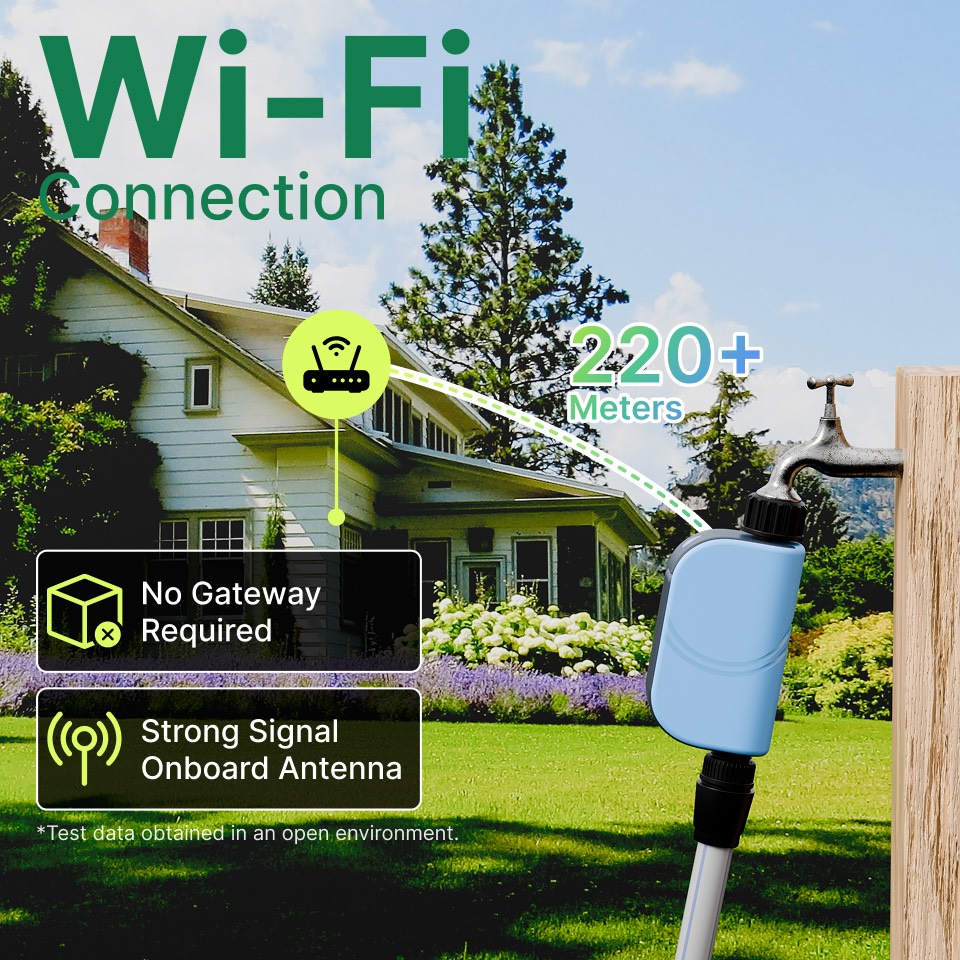 WiFi スマートウォータータイマーガーデンファームスプリンクラー灌漑コントローラプログラムタイマー可能な自動スプリンクラーリモート散水バルブ